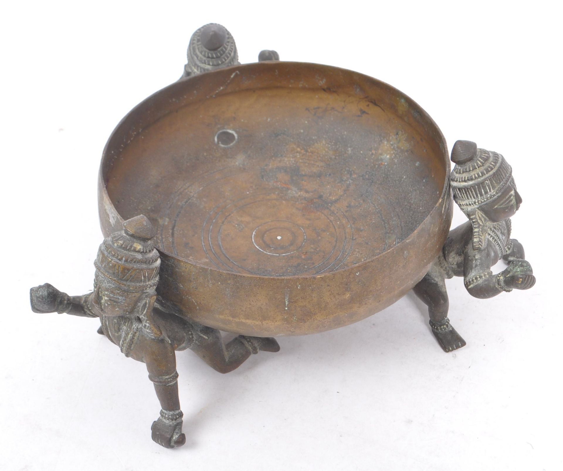 INDIAN BRONZE BALAKRISHNA CENSER - Bild 5 aus 6