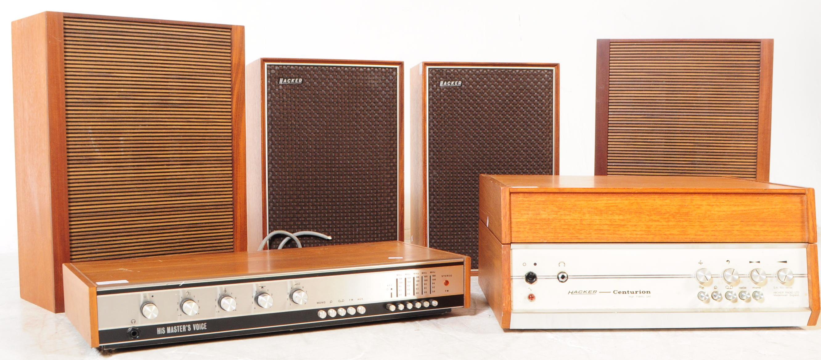 COLLECTION OF 20TH CENTURY HI-FI AUDIO EQUIPMENT