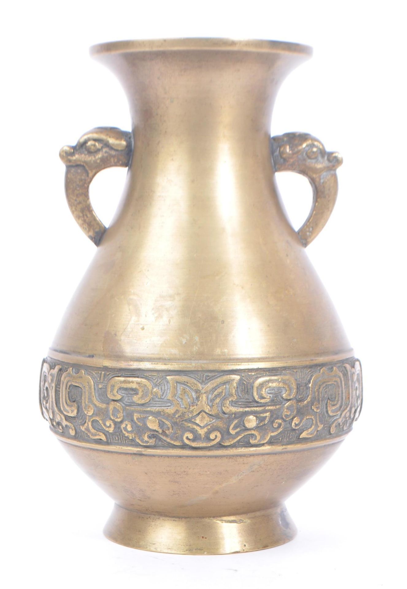 EARLY 20TH CENTURY CHINESE BRASS VASE