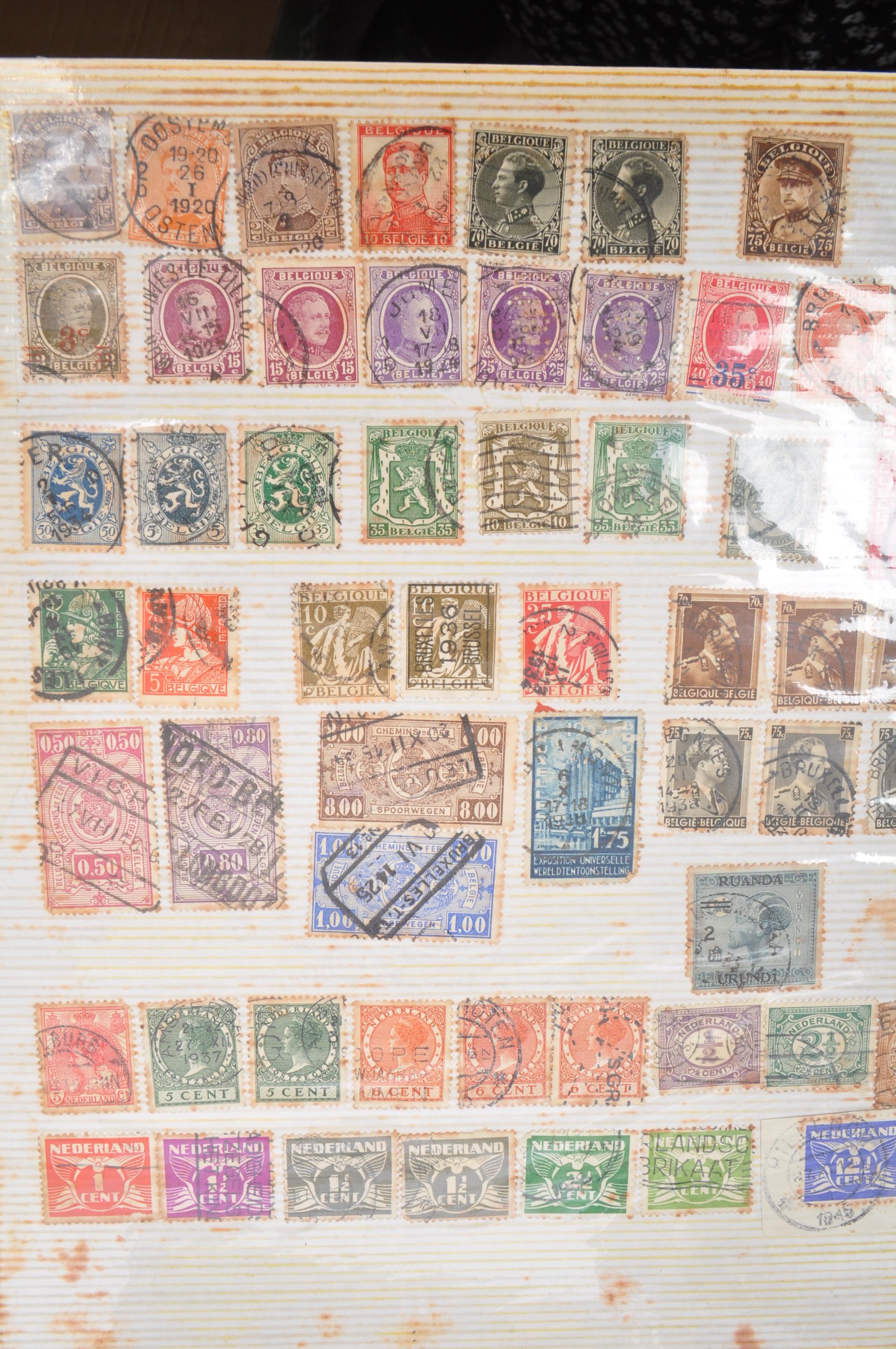 LARGE COLLECTION OF FOREIGN AND UK STAMPS IN ALBUMS - Bild 5 aus 5