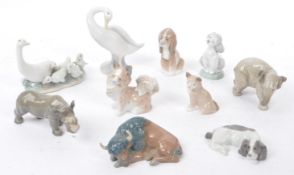 LLADRO - COLLECTION OF PORCELAIN CHINA FIGURINES