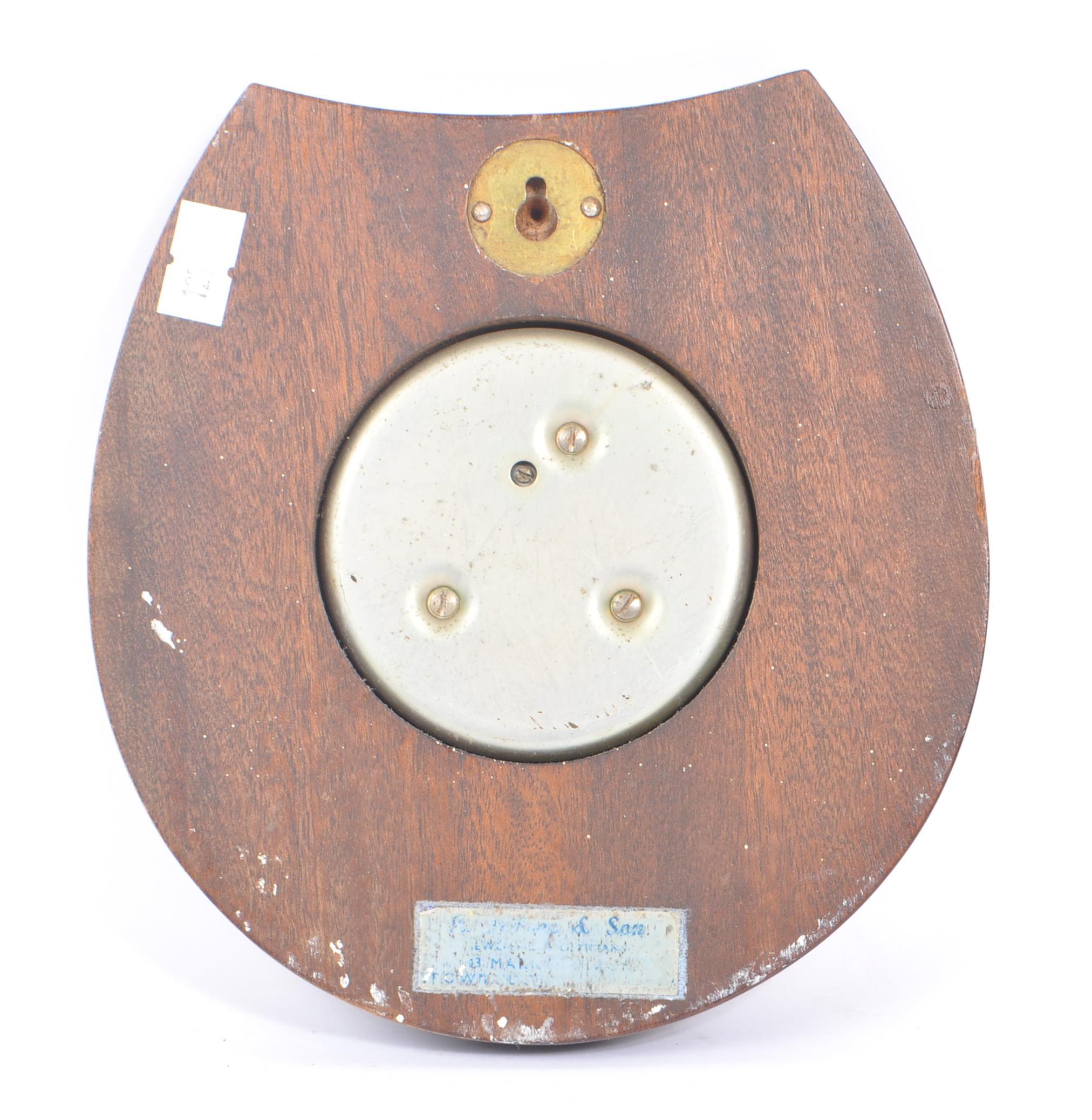 20TH CENTURY BAROMETER OF HORSESHOE SHAPE - Image 4 of 5