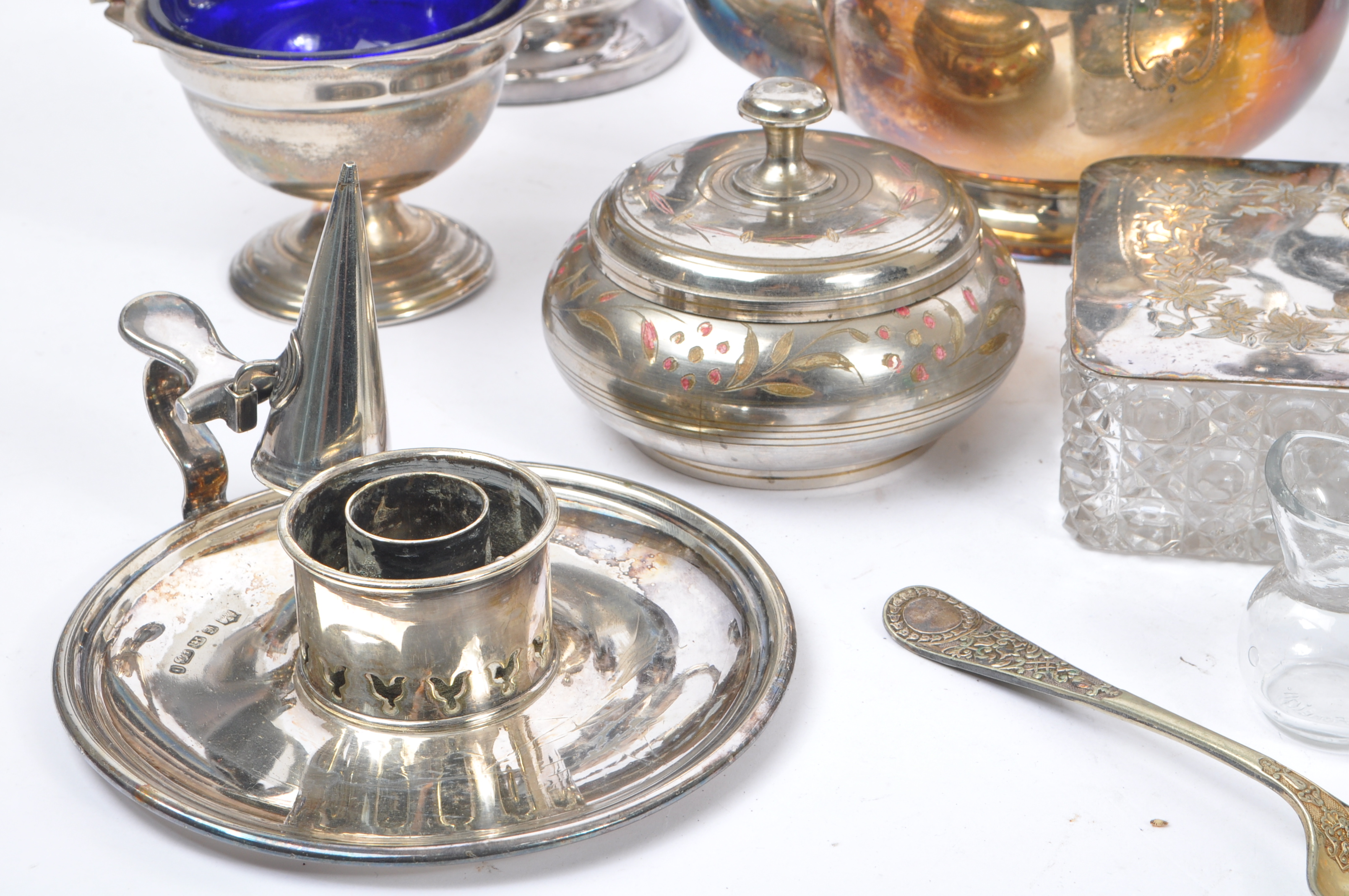 COLLECTION OF SILVER PLATE TABLEWARE & CURIOS - Image 2 of 11