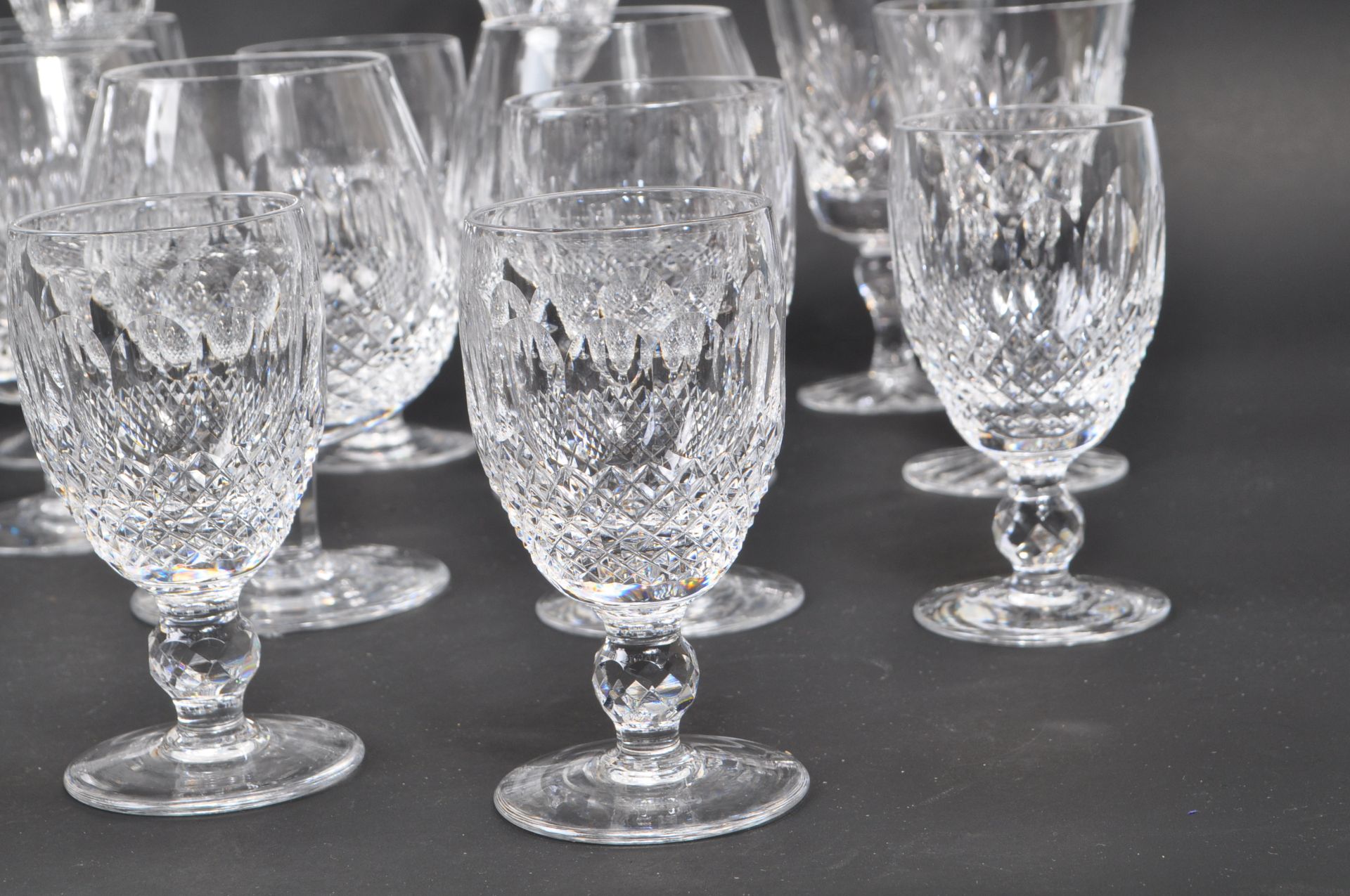 WATERFORD CRYSTAL - COLLECTION OF IRISH DRINKING GLASSES - Bild 7 aus 14