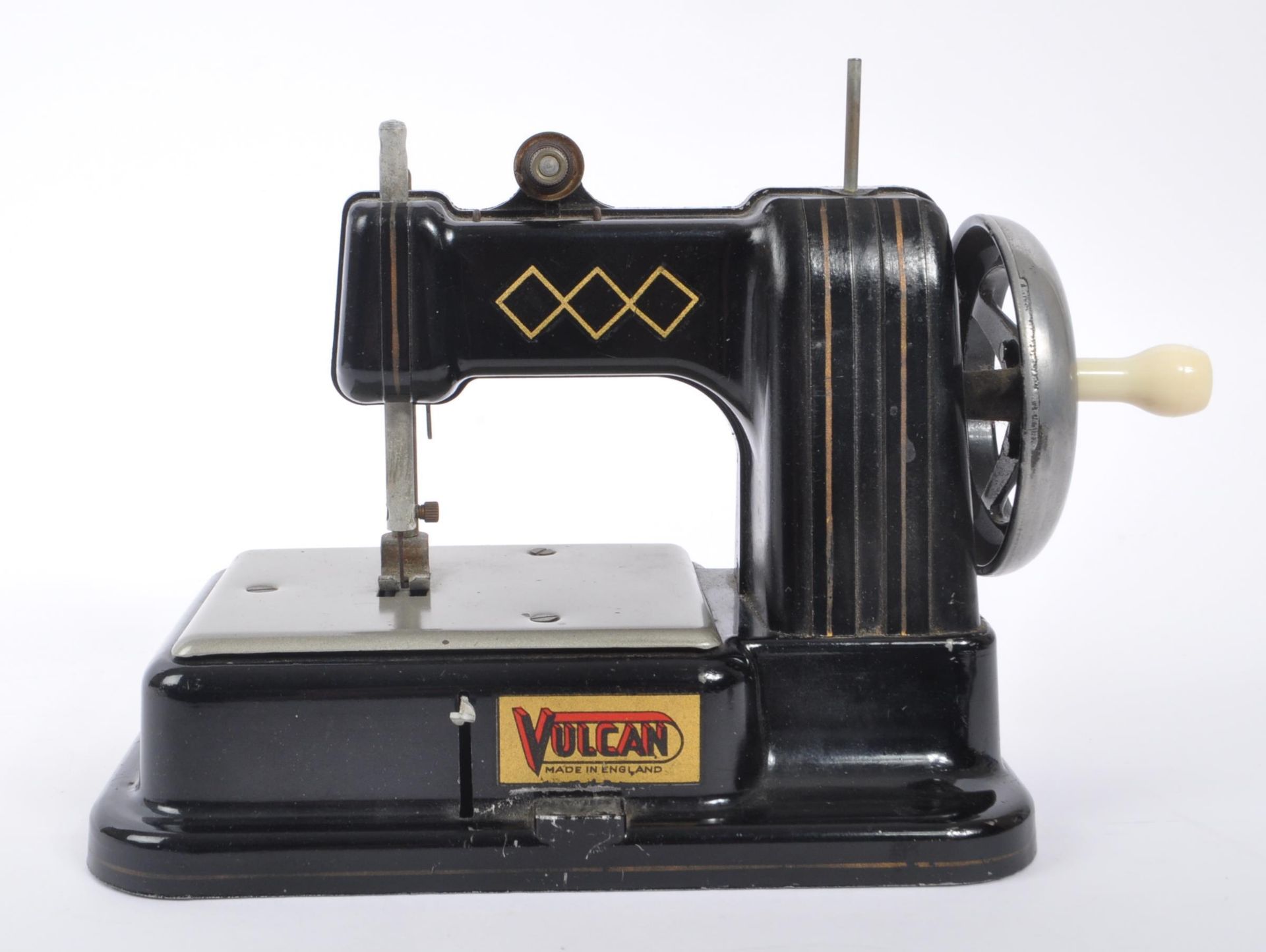VOLCAN - MID 20TH CENTURY TOY TIN SEWING MACHINE - Bild 3 aus 5