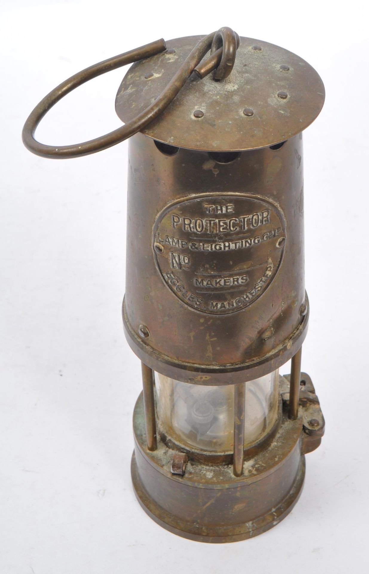 THE PROTECTOR LAMP & LIGHTING - BRASS MINERS LAMP - Image 6 of 6