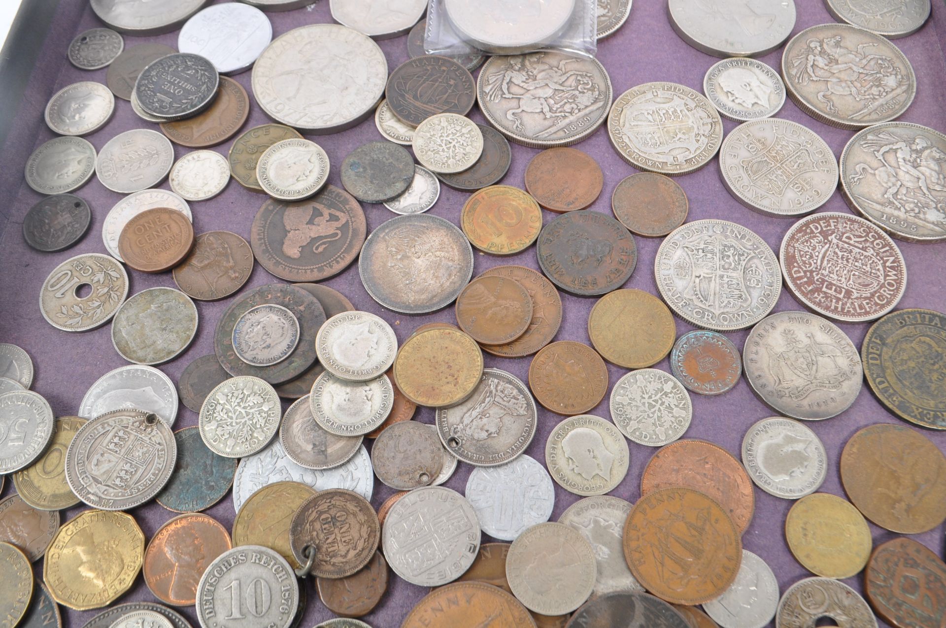 COLLECTION OF BRITISH AND FOREIGN COINS - Image 5 of 7