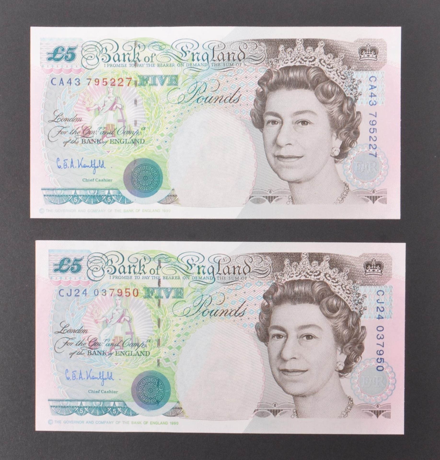 COLLECTION BRITISH UNCIRCULATED BANK NOTES - Image 23 of 52