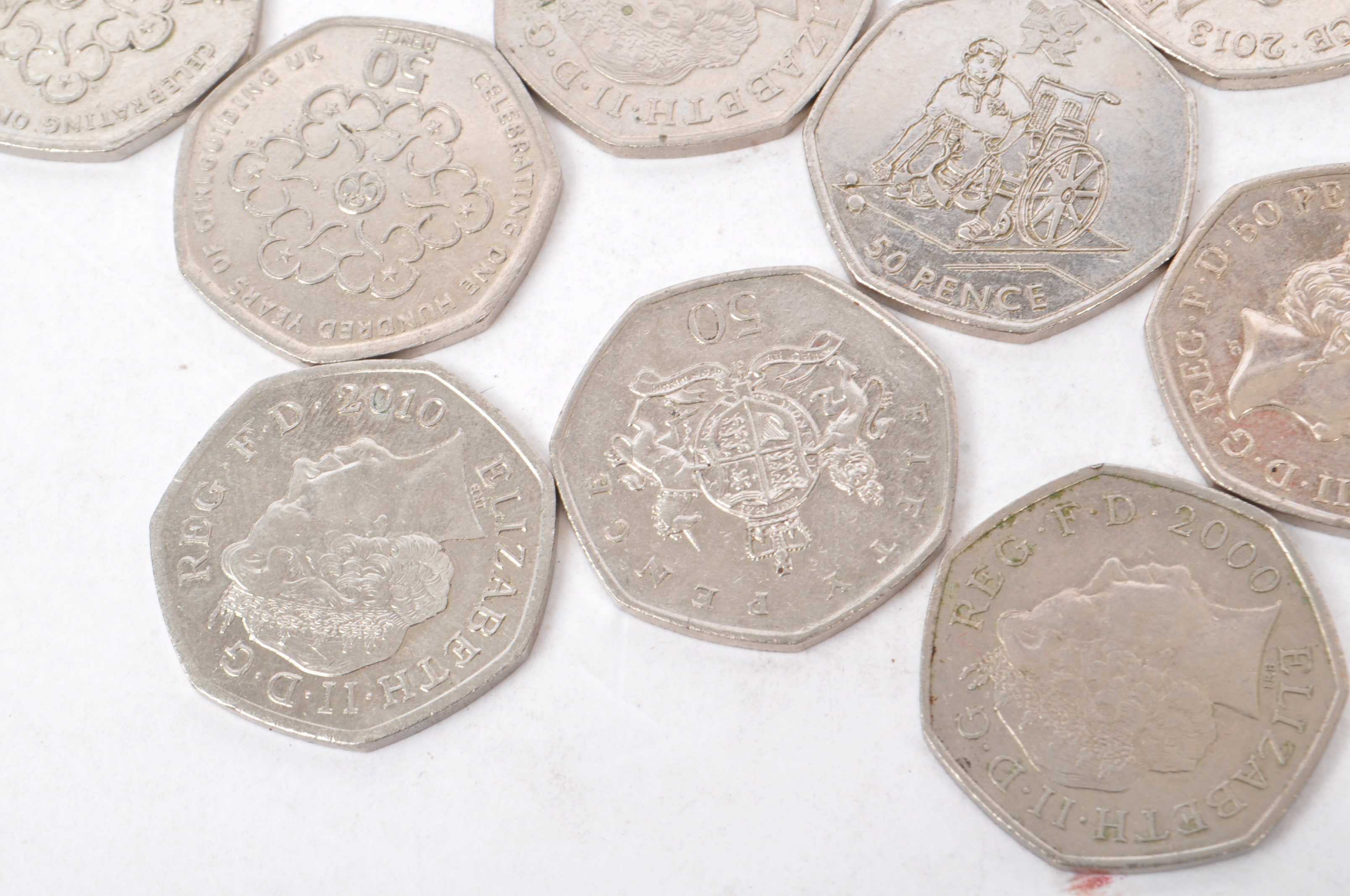 UNITED KINGDOM - COLLECTION OF LIMITED EDITION 50 PENCE COINS - Image 9 of 10