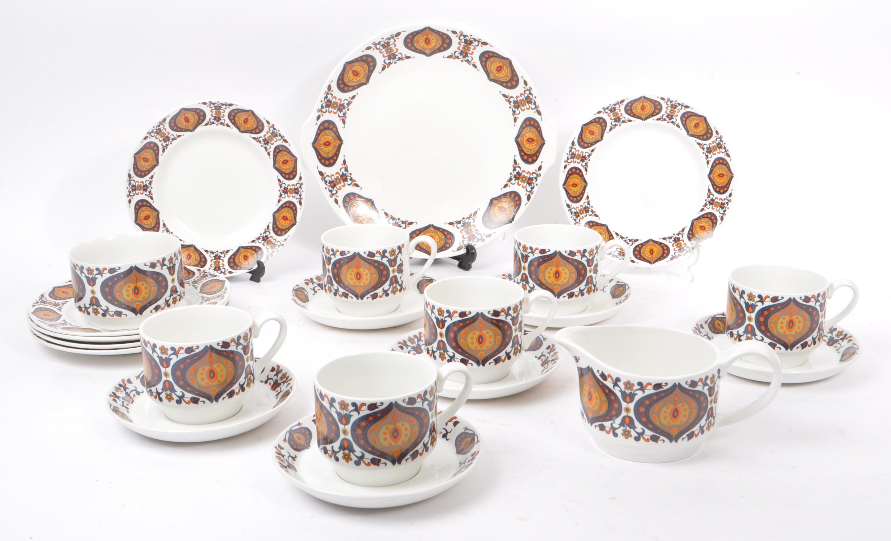 MID WINTER - RETRO MID 20TH CENTURY TEA SERVICE SET