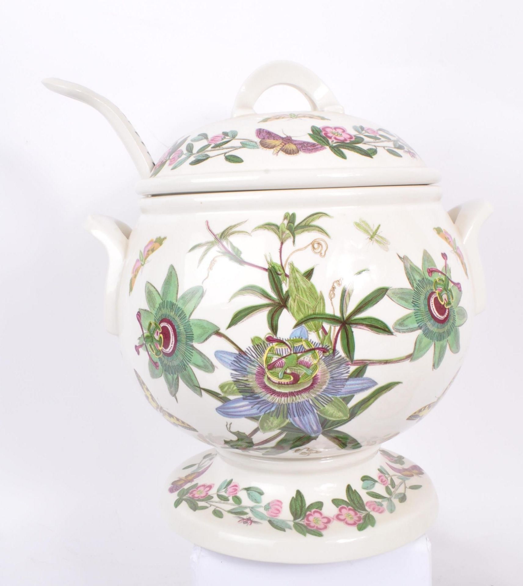 PORTMEIRION BOTANIC GARDEN TEA SERVICE W/ LARGE SOUP BOWL - Image 5 of 7