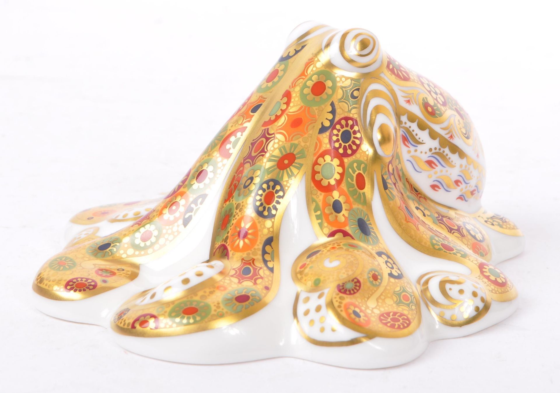 ROYAL CROWN DERBY - OCTOPUS GOLD SIGNATURE PAPERWEIGHT - Image 2 of 7