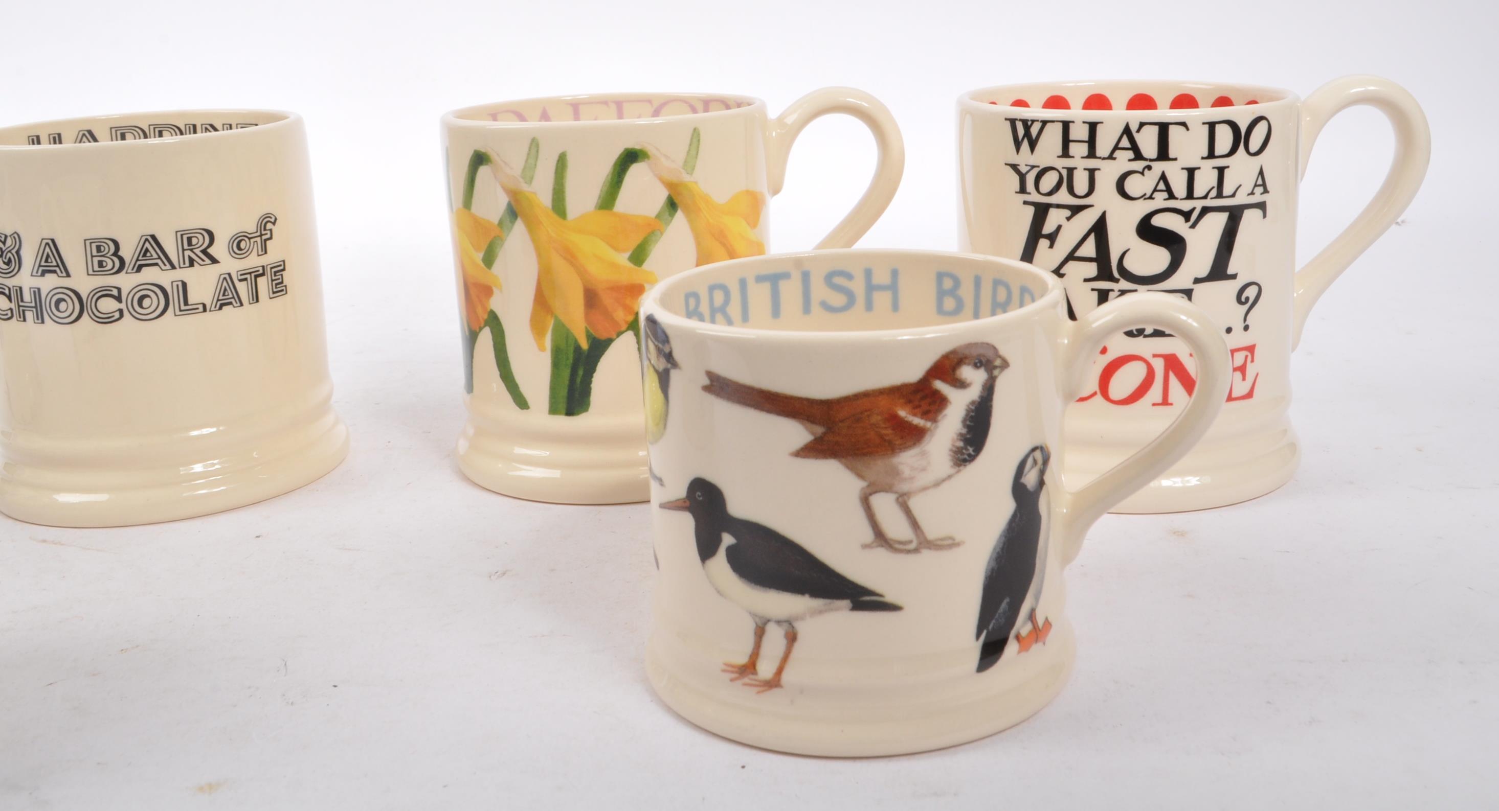 EMMA BRIDGEWATER - COLLECTION OF SIX CERAMIC MUGS - Image 3 of 8