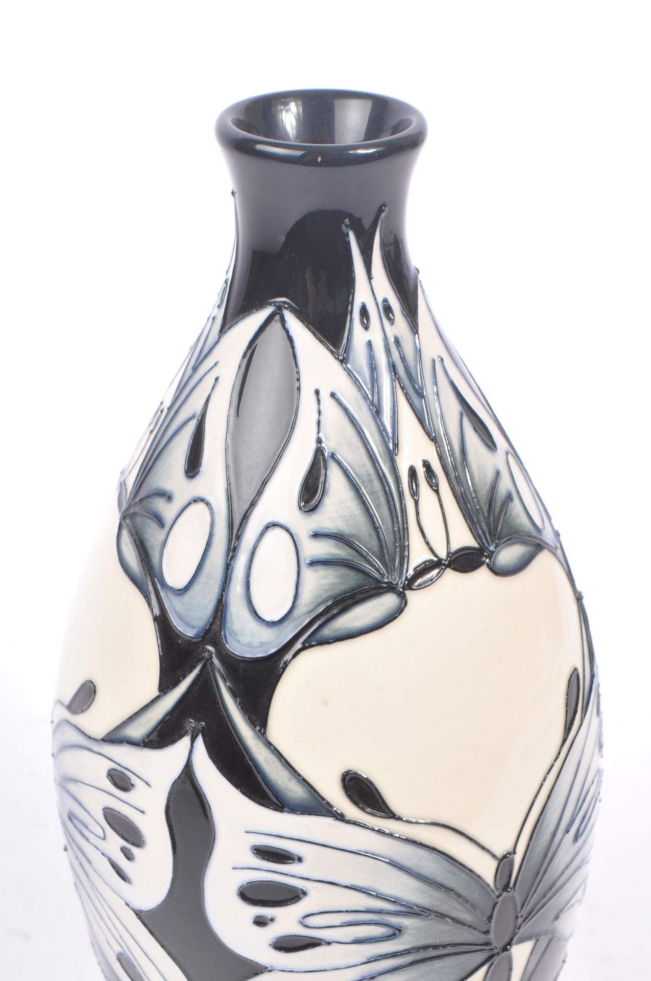 MOORCROFT POTTERY - BUTTERFLY TEARS VASE - Image 4 of 6