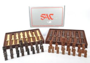 STUDIO ANNE CARLTON - MID CENTURY EGYPTIAN CHESS PIECES