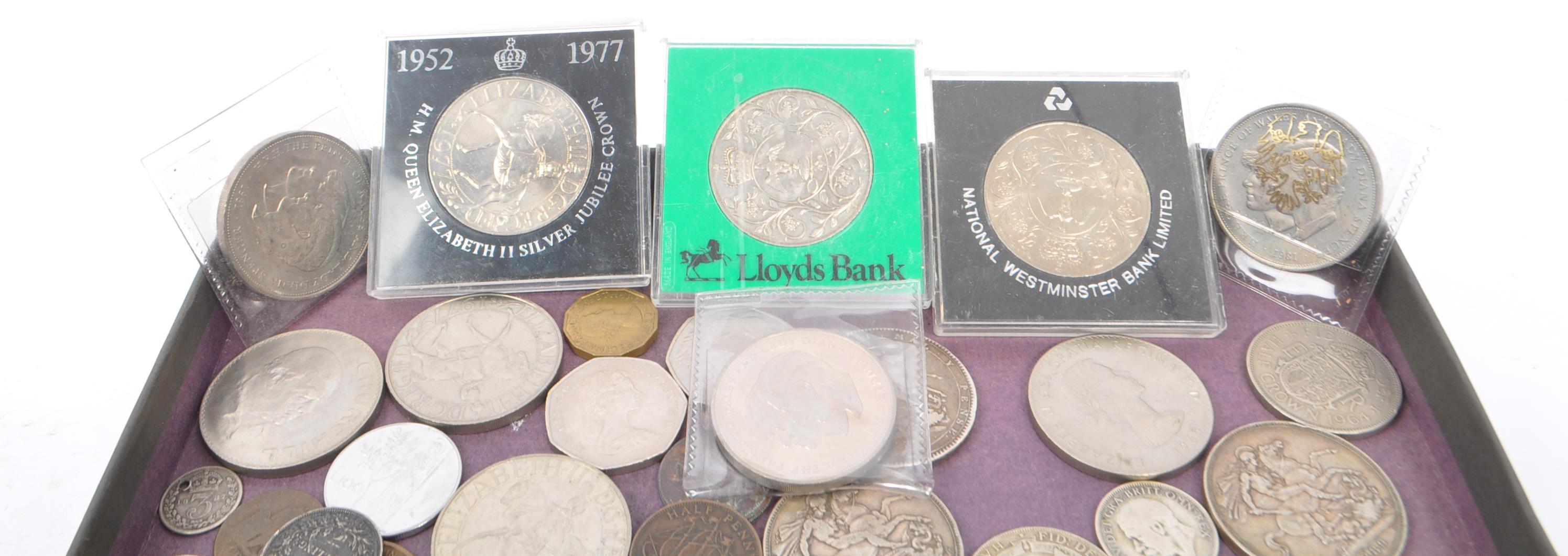 COLLECTION OF BRITISH AND FOREIGN COINS - Image 2 of 7