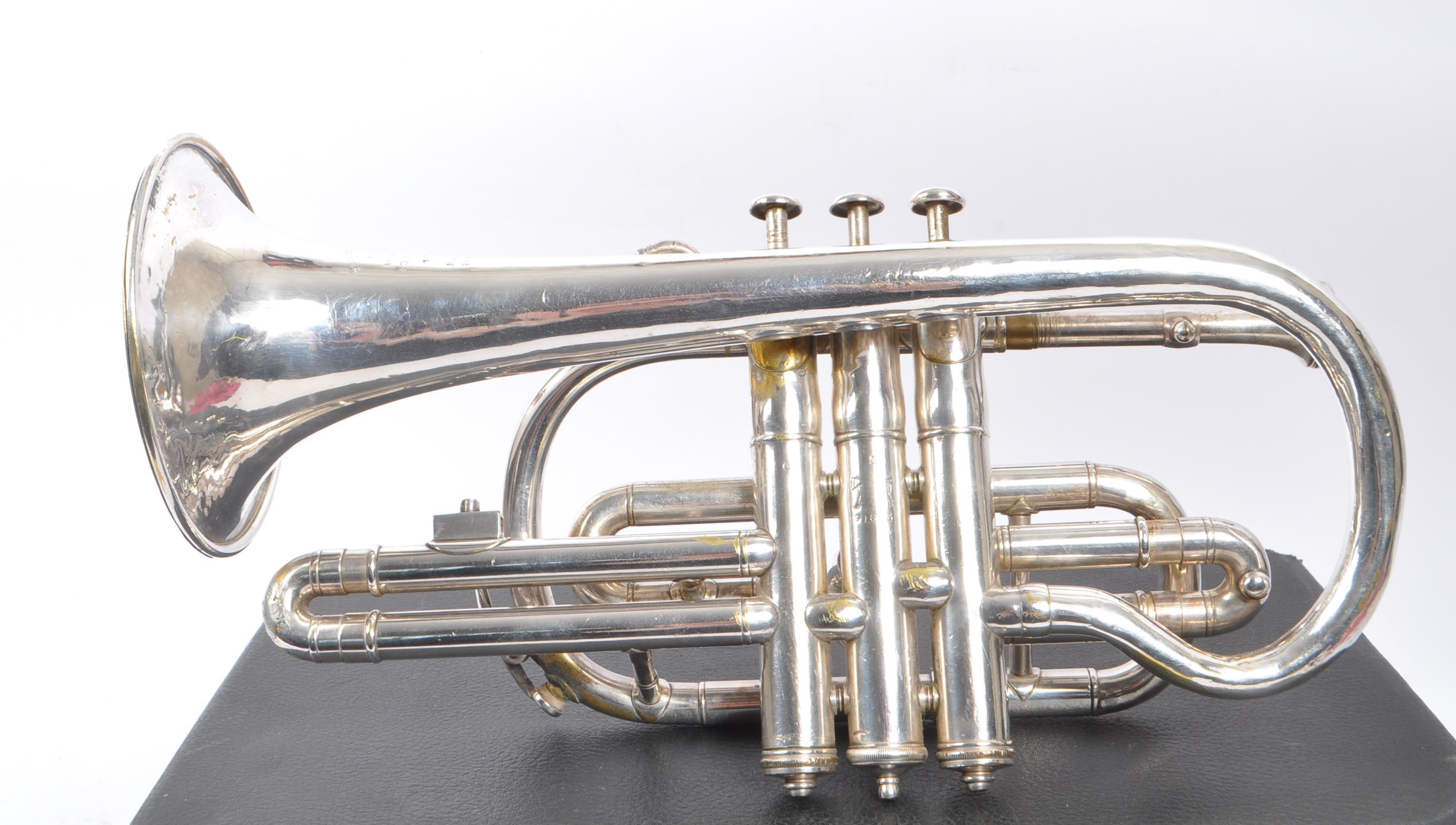 BOOSEY & CO. - EARLY 20TH CENTURY LIGHT VALVE CORNET - Image 5 of 10