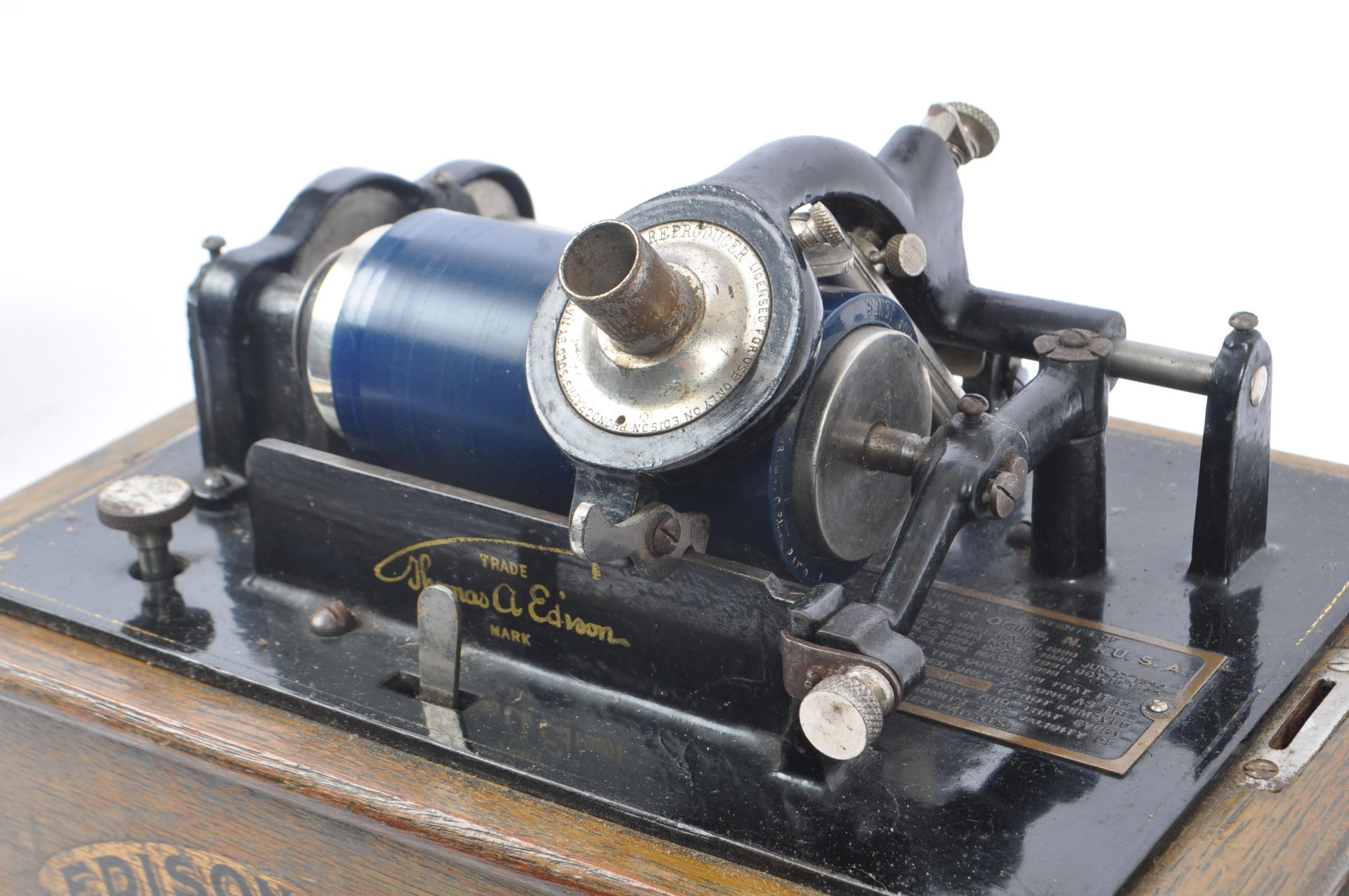 EDISON STANDARD PHONOGRAPH - EARLY 20TH CENTURY - Bild 3 aus 8