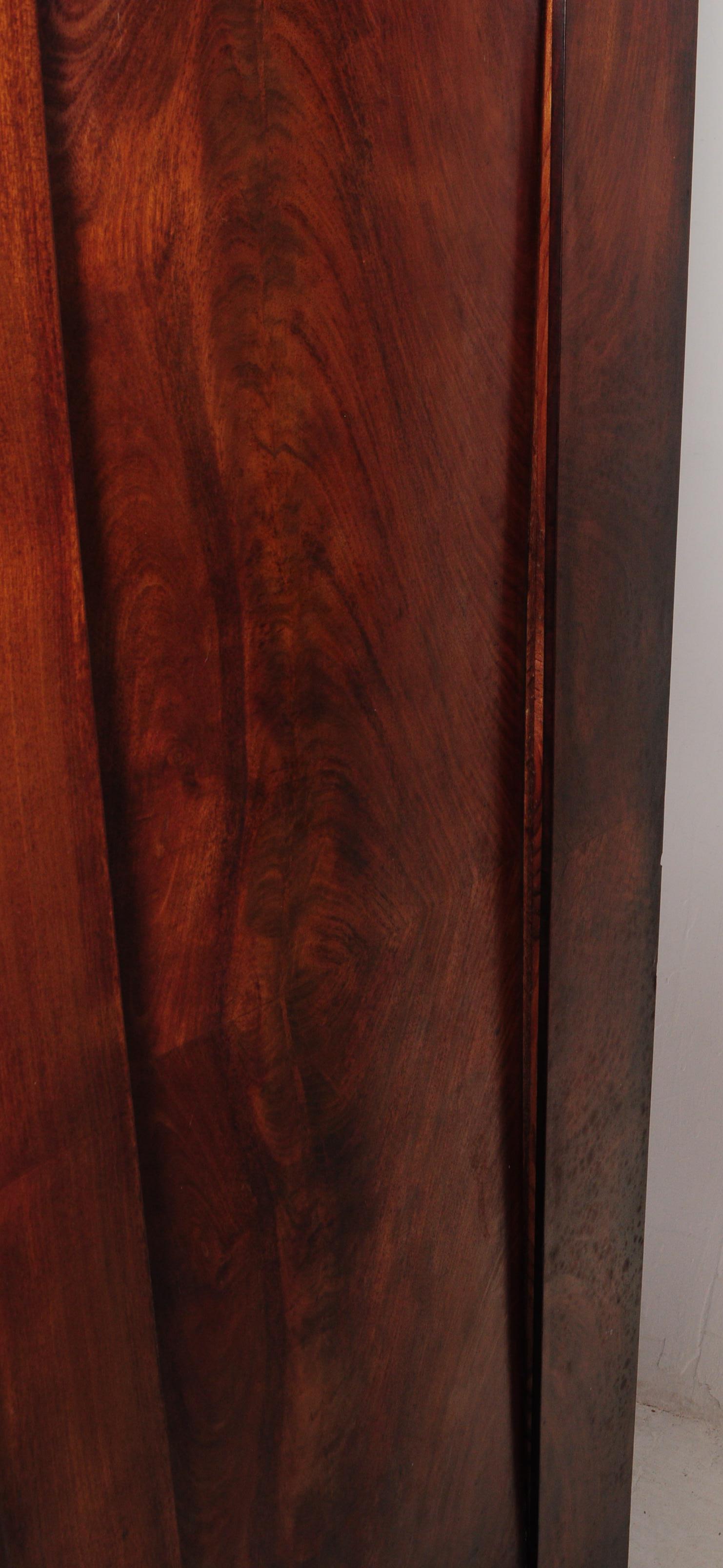 BIEDERMEIER FLAME MAHOGANY WARDROBE - Image 17 of 18