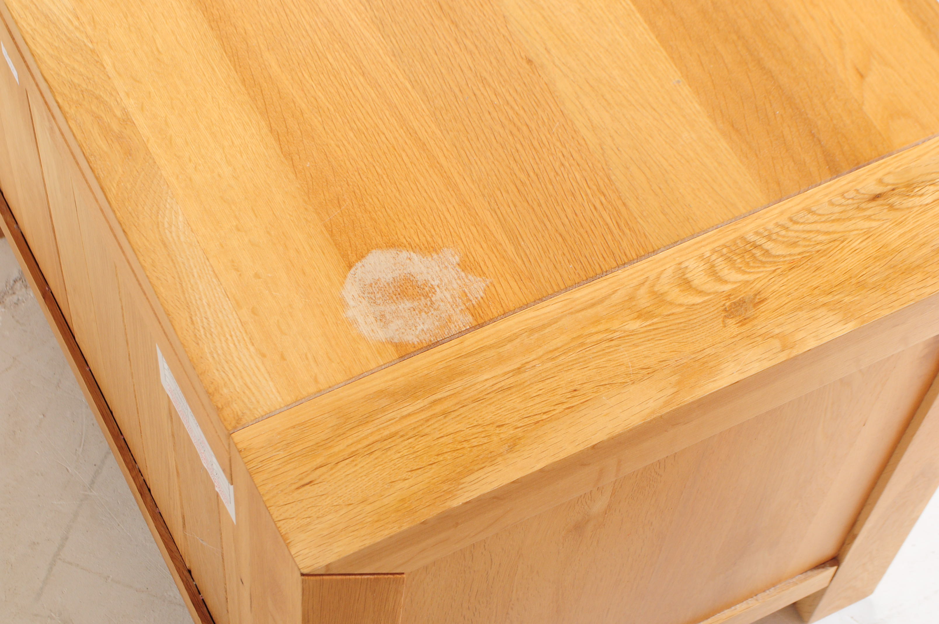 M&S SONOMA - PAIR OF OAK BEDSIDE TABLES - Image 10 of 11