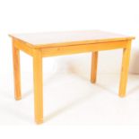 CONTEMPORARY PINE DINING TABLE