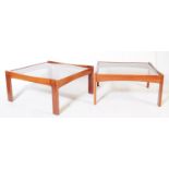 BRITISH MODERN DESIGN - PAIR OF MID CENTURY COFFEE TABLES