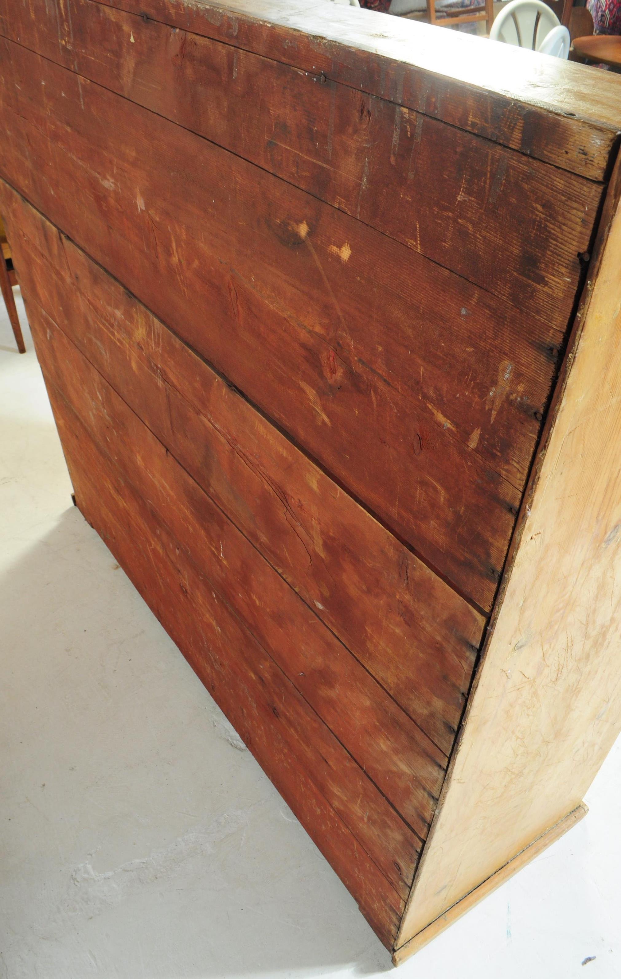 19TH CENTURY VICTORIAN PINE SIDEBOARD - Image 8 of 8