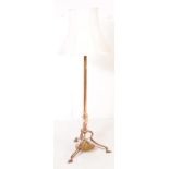 19TH CENTURY BRASS FLOOR STANDING LAMP