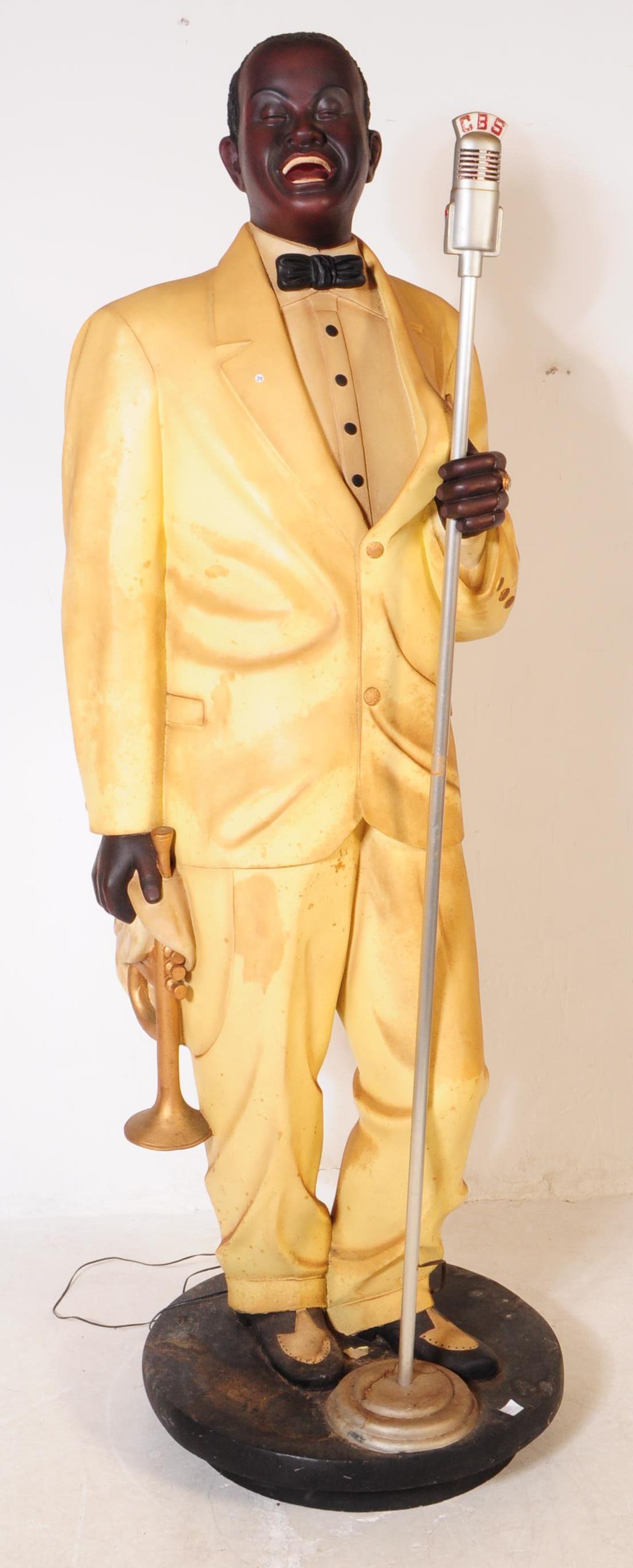 LIFE SIZE MID CENTURY THEATRE PRODUCTION MALE JAZZ SINGER