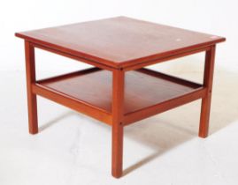 BRITISH MODERN DESIGN - 20TH CENTURY TEAK COFFEE TABLE