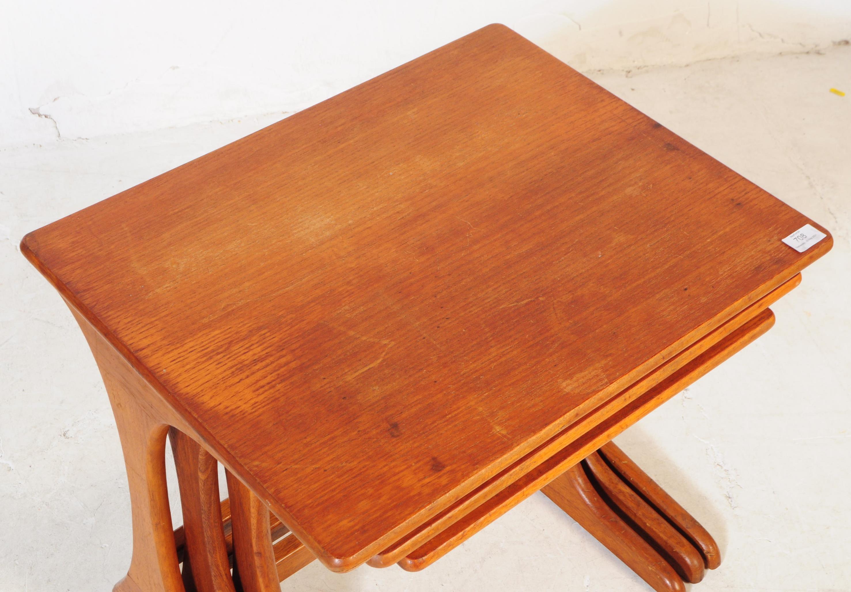 G-PLAN - MID CENTURY TEAK NEST OF TABLES - Image 2 of 5