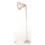 20TH CENTURY RETRO CHROME METAL INDUSTRIAL LAMP