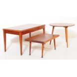 BRITISH MODERN DESIGN - COLLECTION OF THREE TABLES