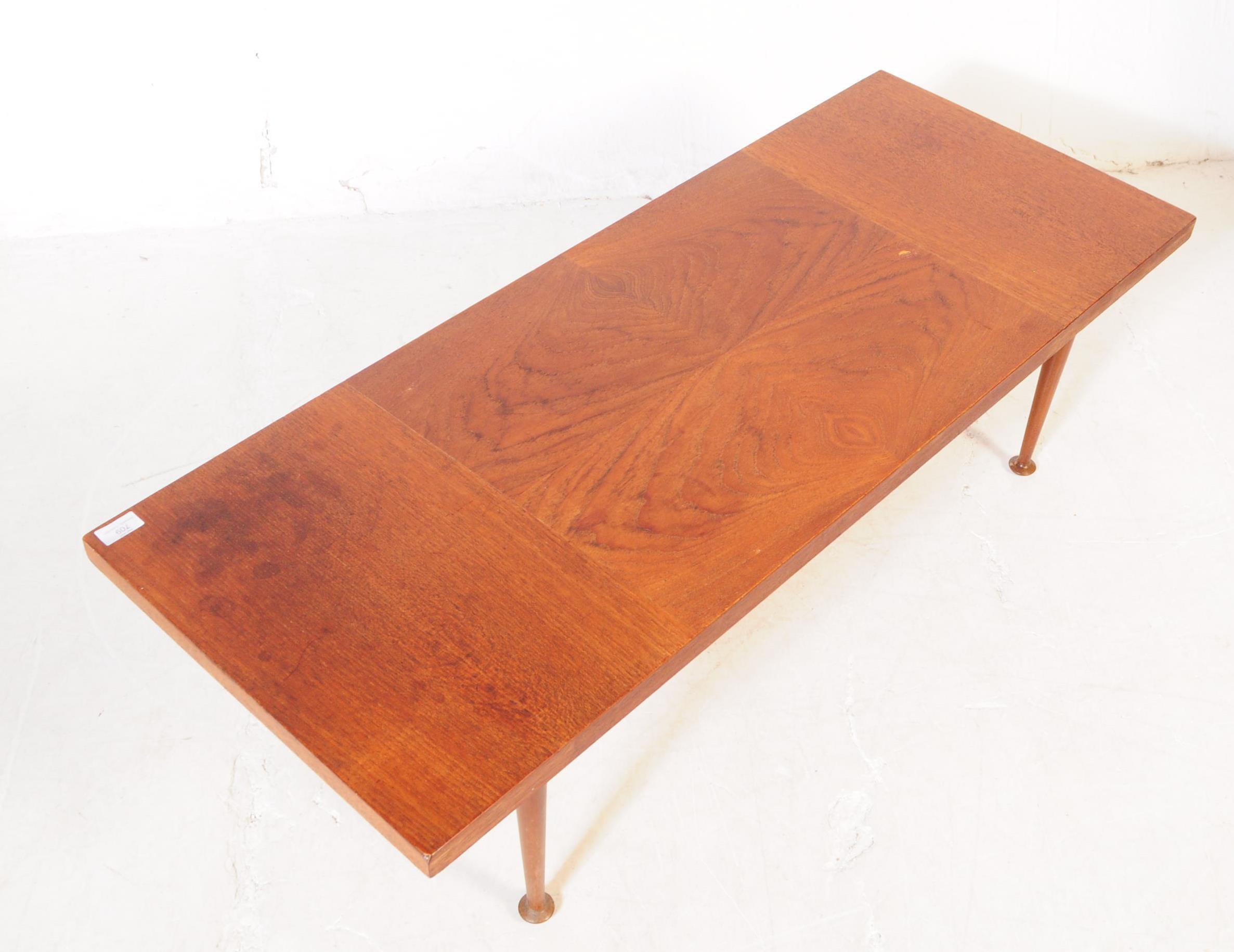 MEREDEW FURNITURE - MID CENTURY TEAK COFFEE TABLE - Image 3 of 5