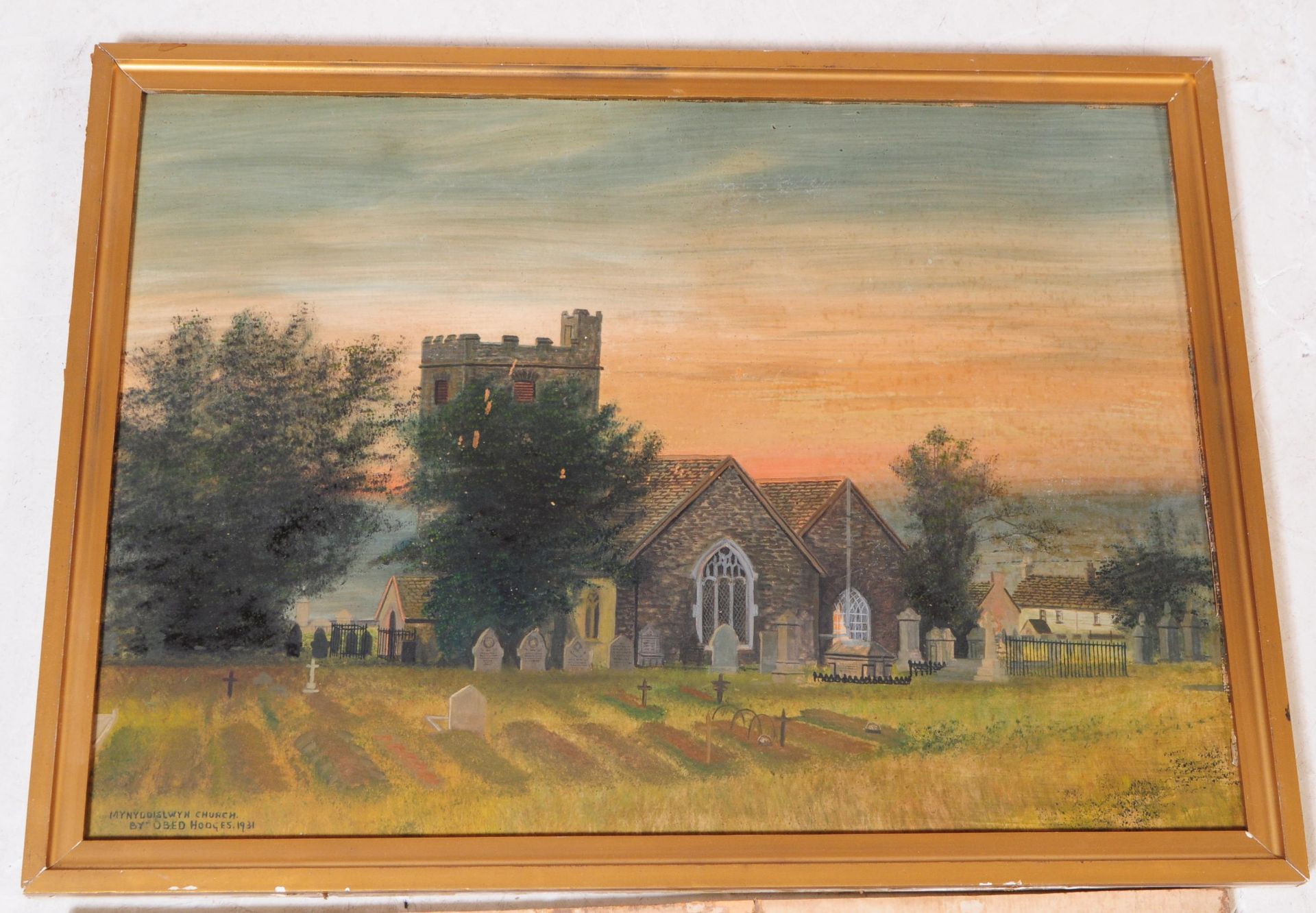 OBED HODGES - TWO EARLY 20TH CENTURY WATERCOLOUR PAINTINGS - Image 2 of 4