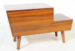 MID CENTURY VANSON SEWING BOX/ TELEPHONE SEAT