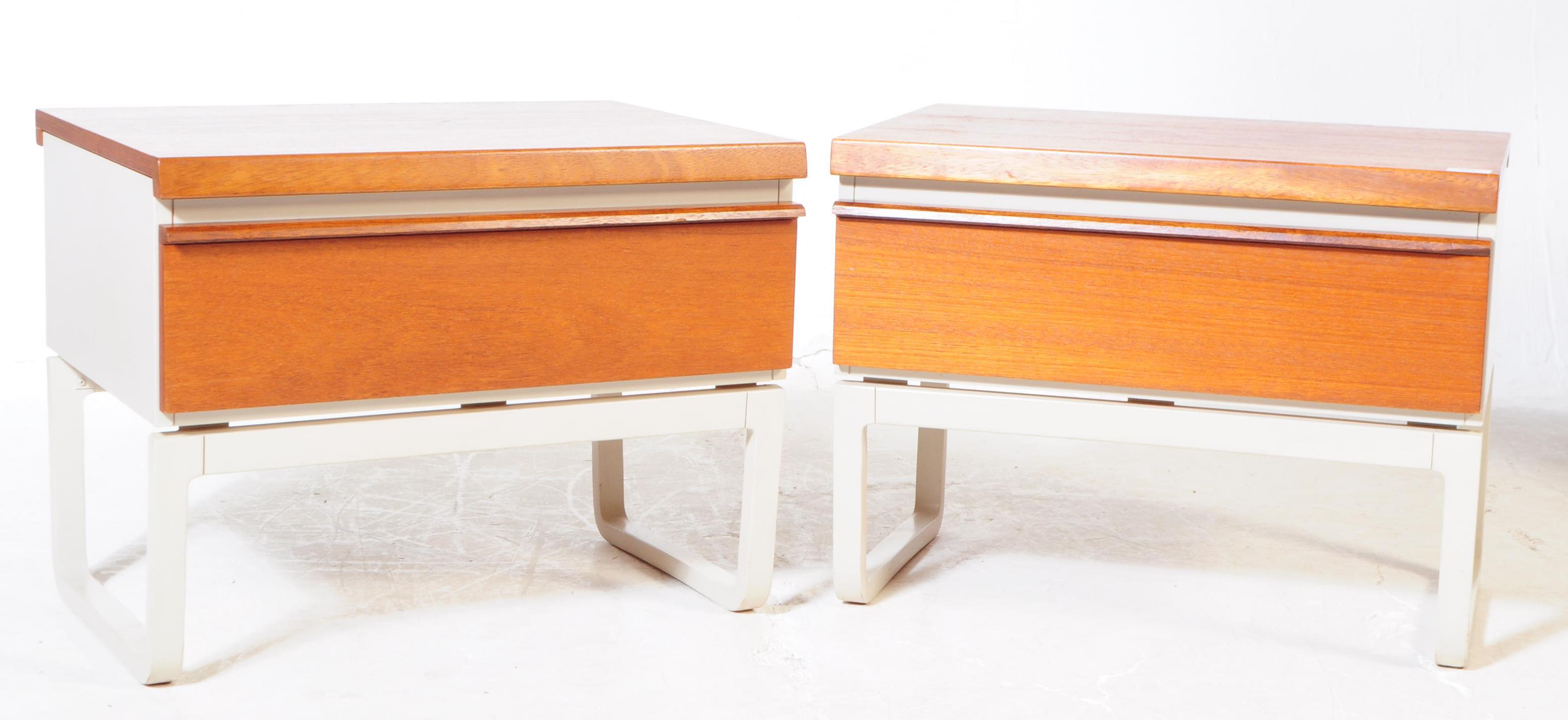 BCM BATH CABINET MAKERS 1960S BEDSIDE TABLES