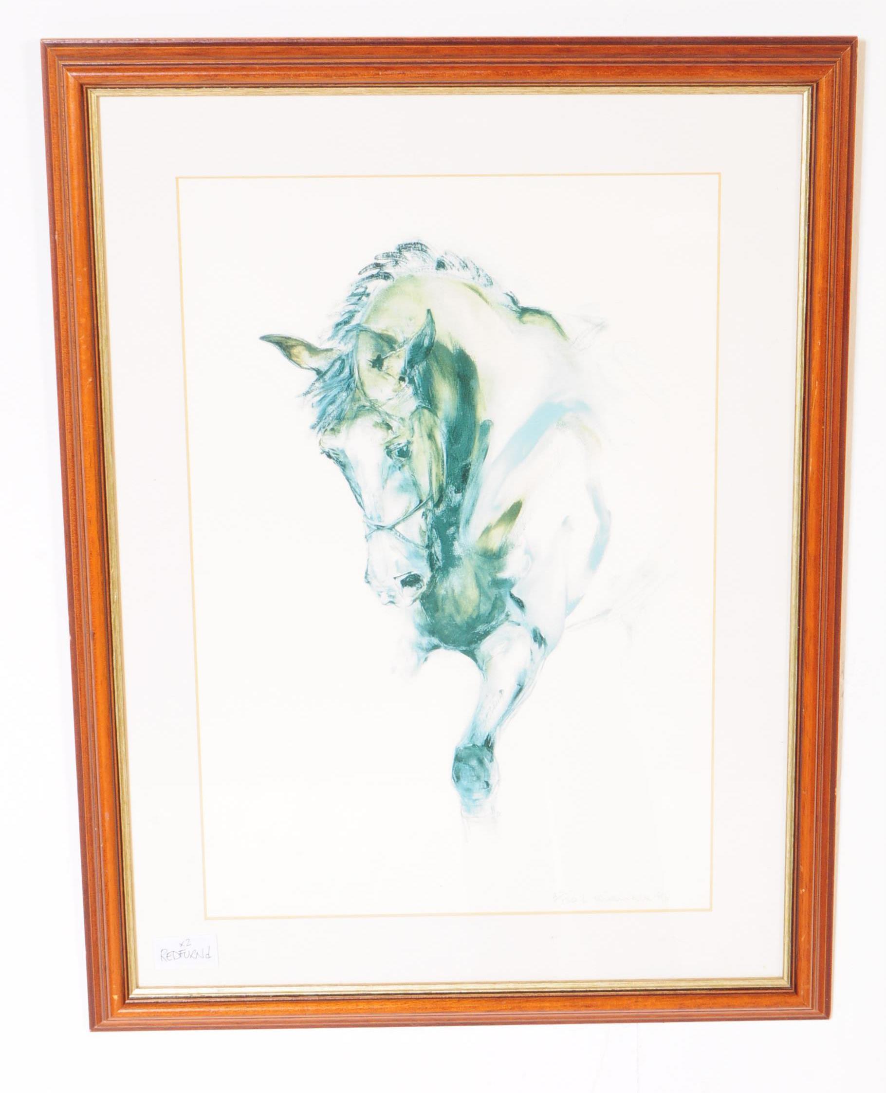 LYDIA KIERNAN - TWO LIMITED EDITION SIGNED EQUESTRIAN PRINTS - Image 3 of 3