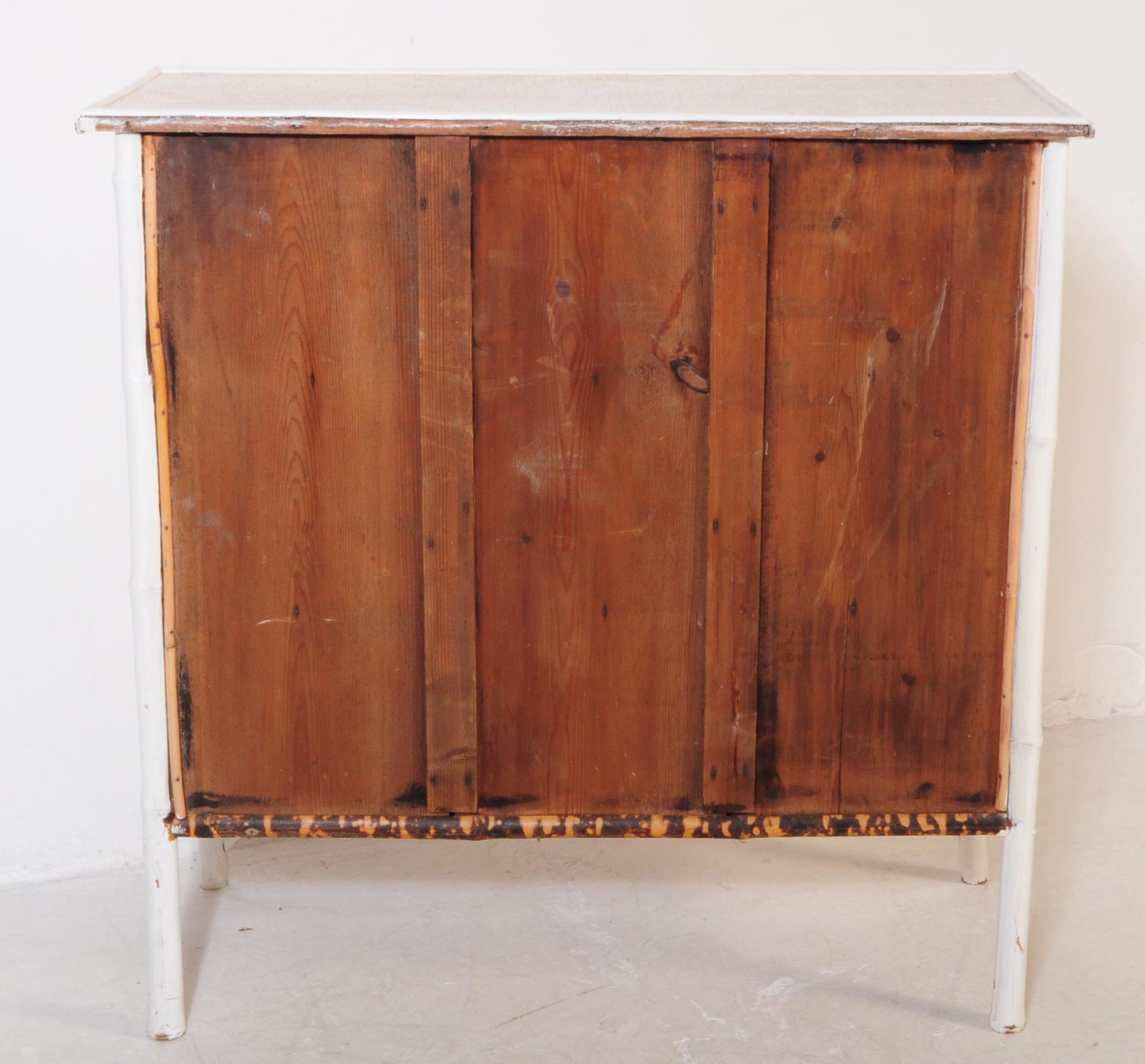 EARLY 20TH CENTURY BAMBOO & PINE CUPBOARD - Image 7 of 7