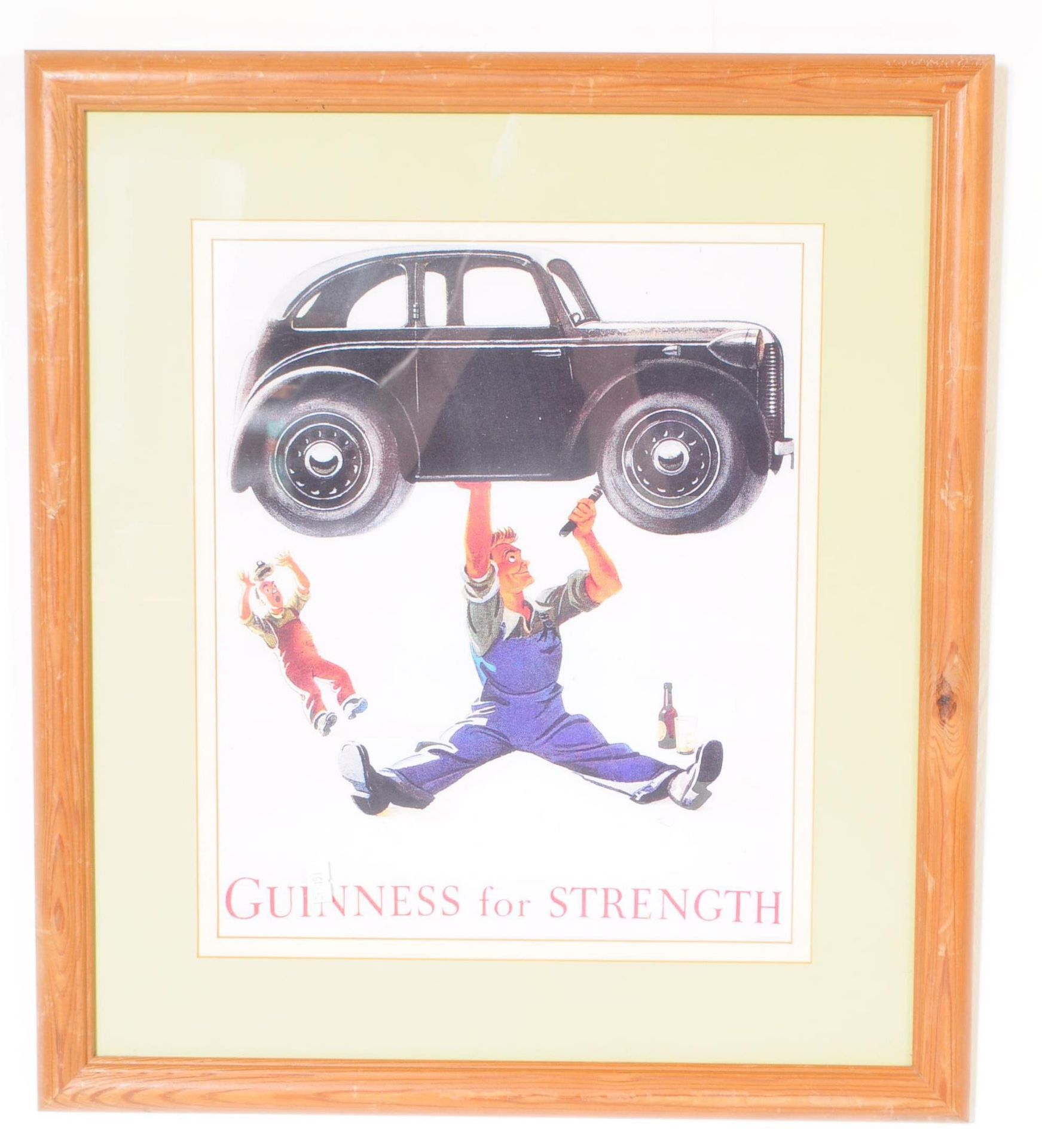 GUINNESS - COLLECTION OF REPRODUCTION ADVERTISING PRINTS - Image 3 of 5