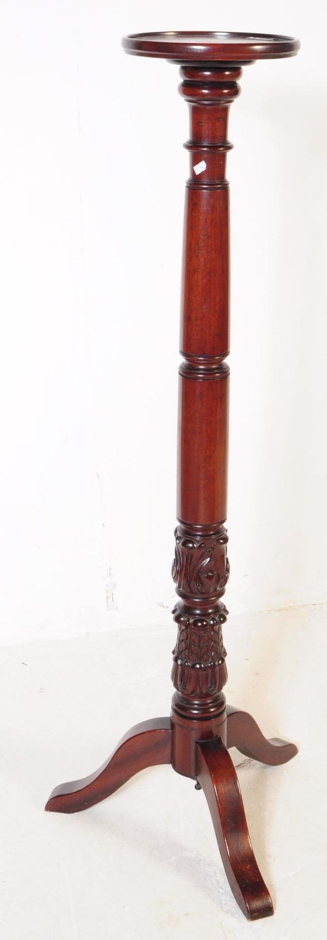 TWO VICTORIAN 19TH CENTURY MAHOGANY JARDINIERES - Bild 5 aus 8