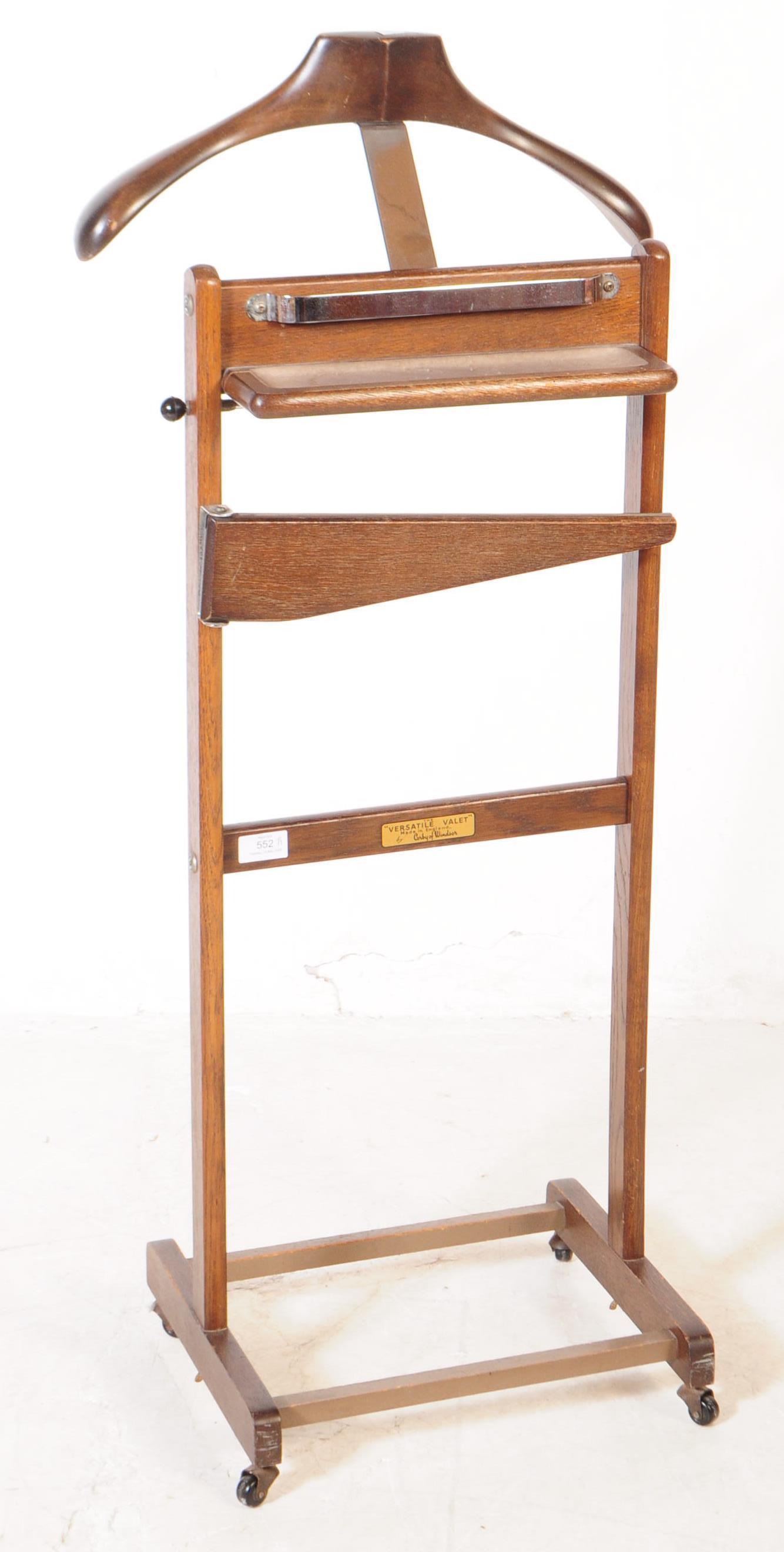 VERSATILE GENTLEMAN'S VALET STAND BY CORBY OF WINDSOR