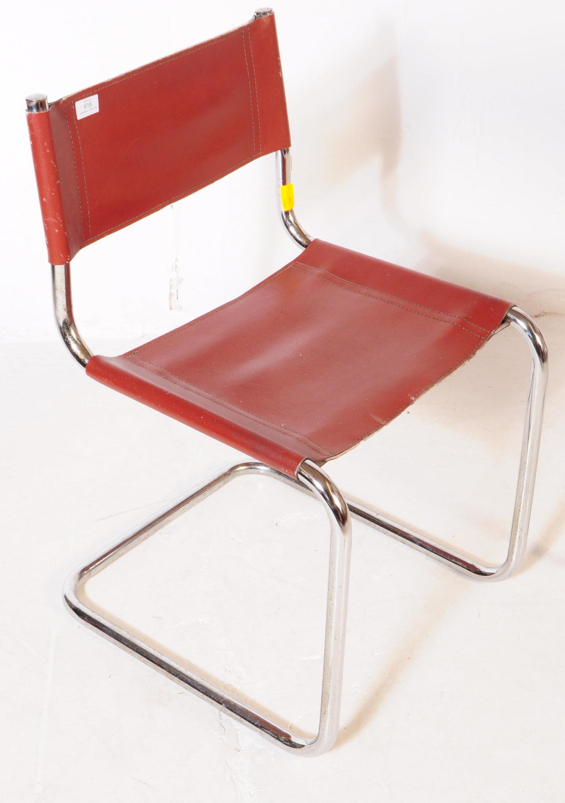 MARCEL BREUER MANNER - TWO MID CENTURY DINING CHAIRS - Image 2 of 5