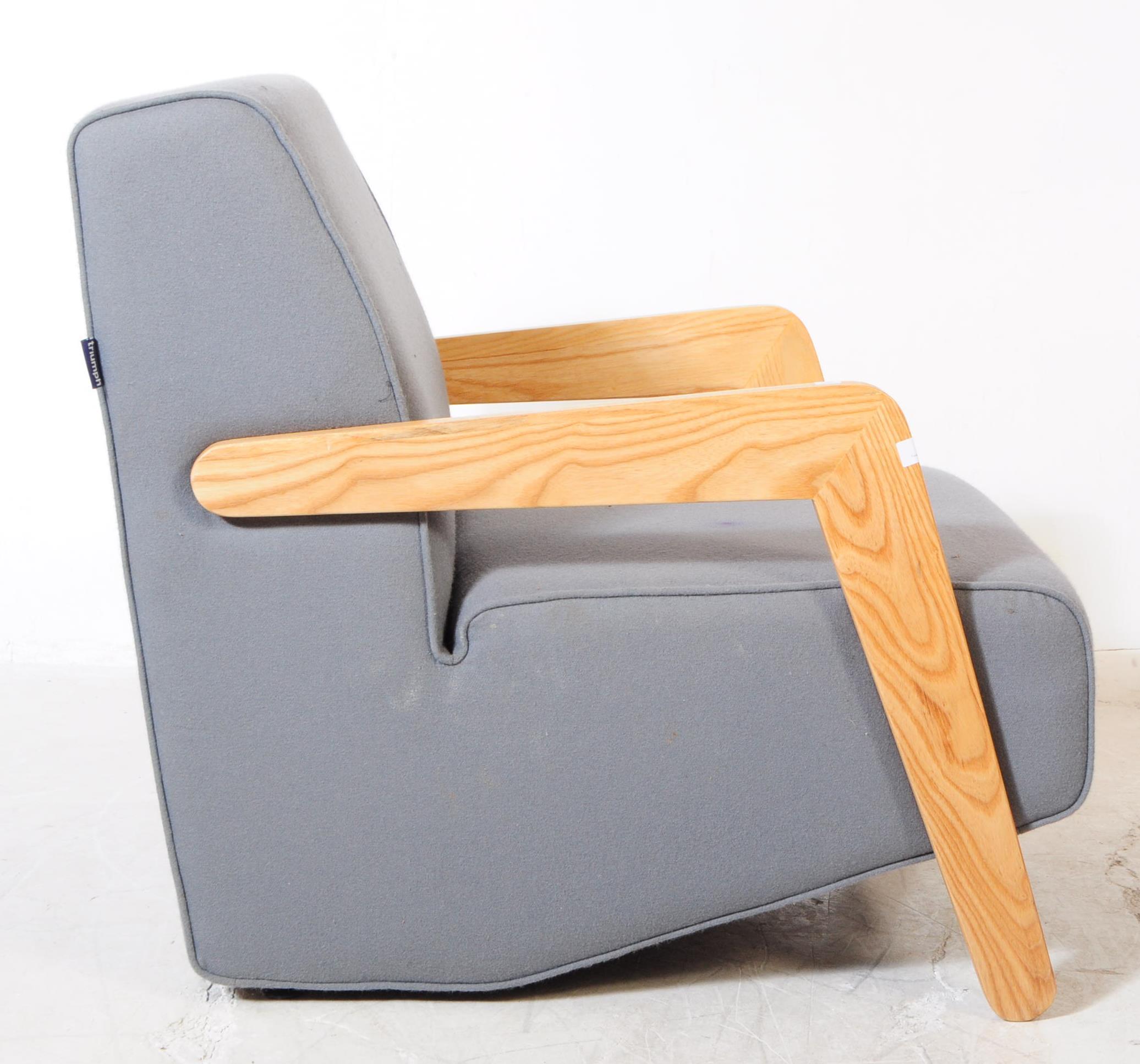 TRIUMPH FURNITURE - CONTEMPORARY LOW BENTWOOD ARMCHAIR - Image 3 of 5