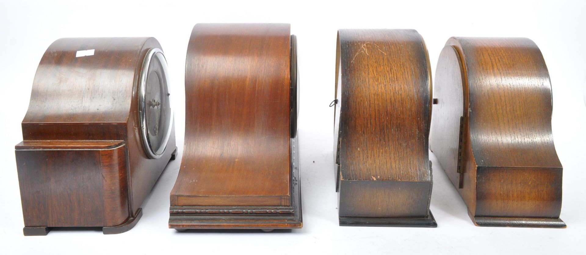 COLLECTION OF FOUR ART DECO MANTEL CLOCKS - Image 7 of 7