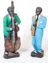 TWO VINTAGE 20TH CENTURY THEATRE PRODUCTION JAZZ FIGURES