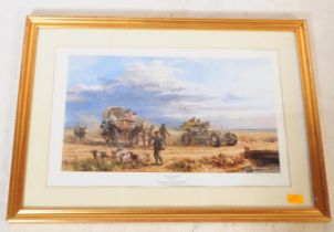 ALAN FEARNLEY - PEKING TO PARIS MILITARY PRINT