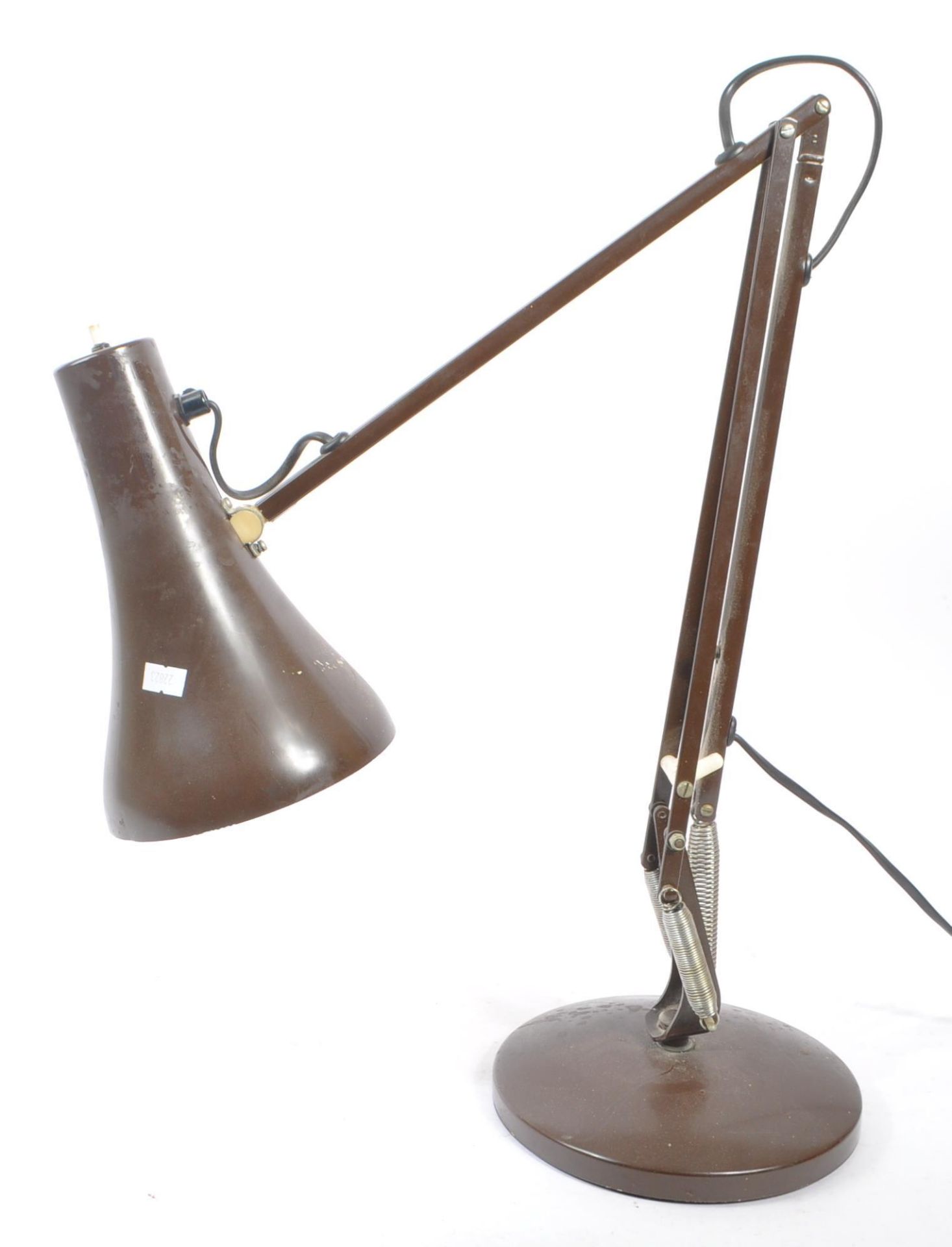 HERBERT TERRY & SONS - MODEL 90 MID CENTURY ANGLEPOISE LAMP - Image 4 of 6