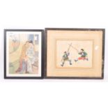 EARLY 20TH CENTURY JAPANESE EROTIC PICTURE W/ CHINESE PAINTING