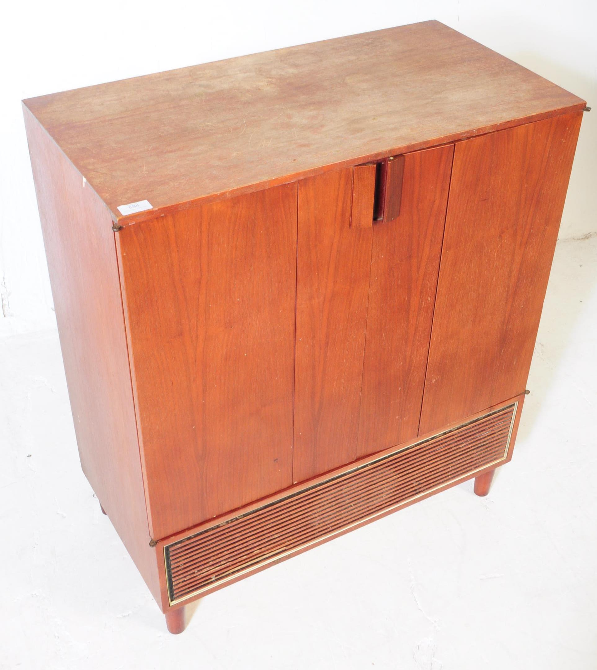 BRITISH MODERN DESIGN - MID CENTURY HIFI CABINET - Image 2 of 5